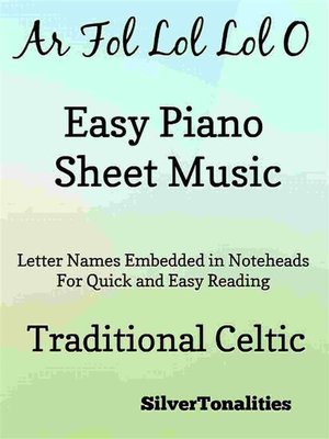 cover image of Ar Fol Lol Lol O Easy Piano Sheet Music